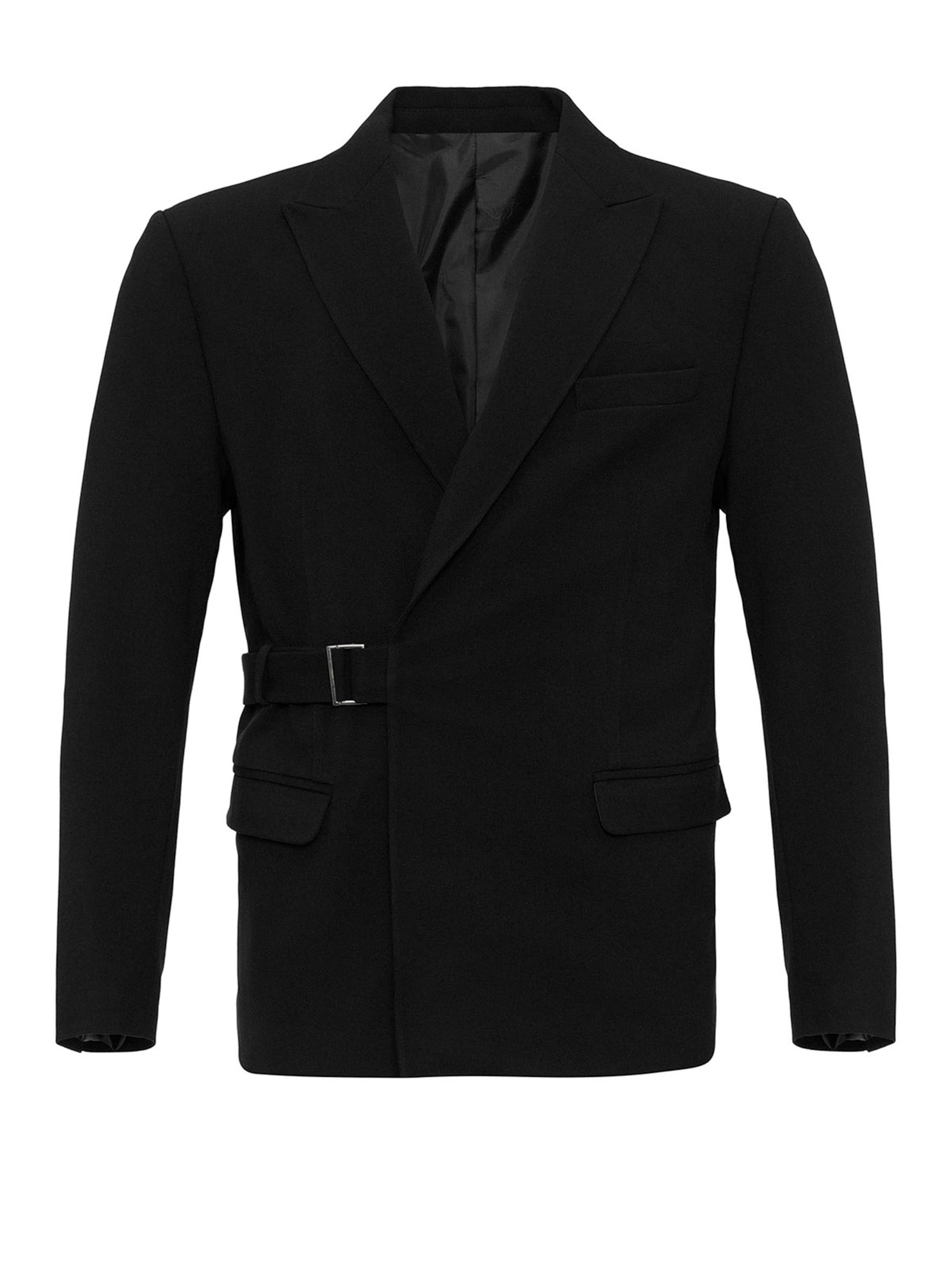 Antioch Klasický střih Sako – černá: přední strana