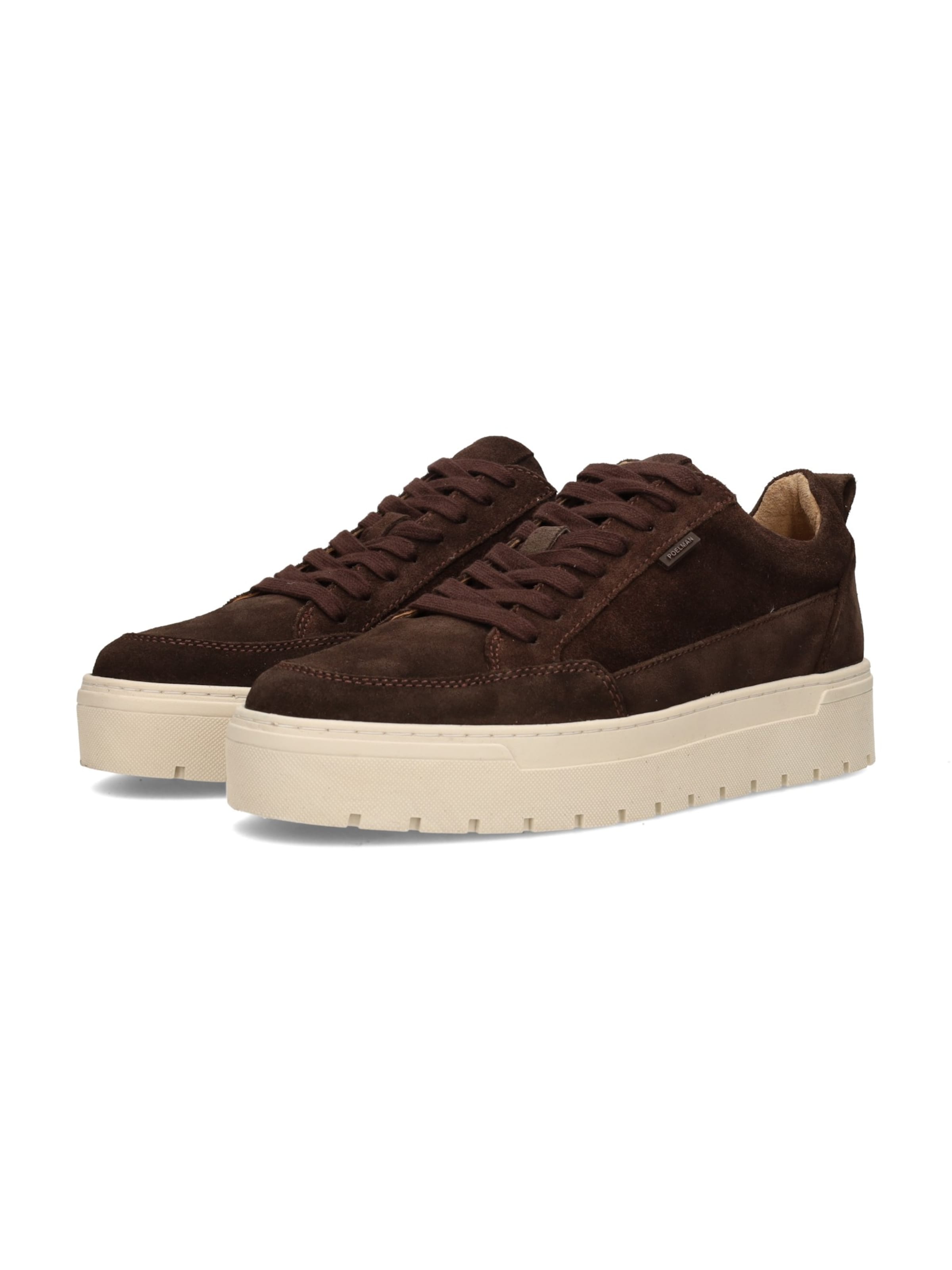 Baskets basses 'Ivar' PS Poelman en marron