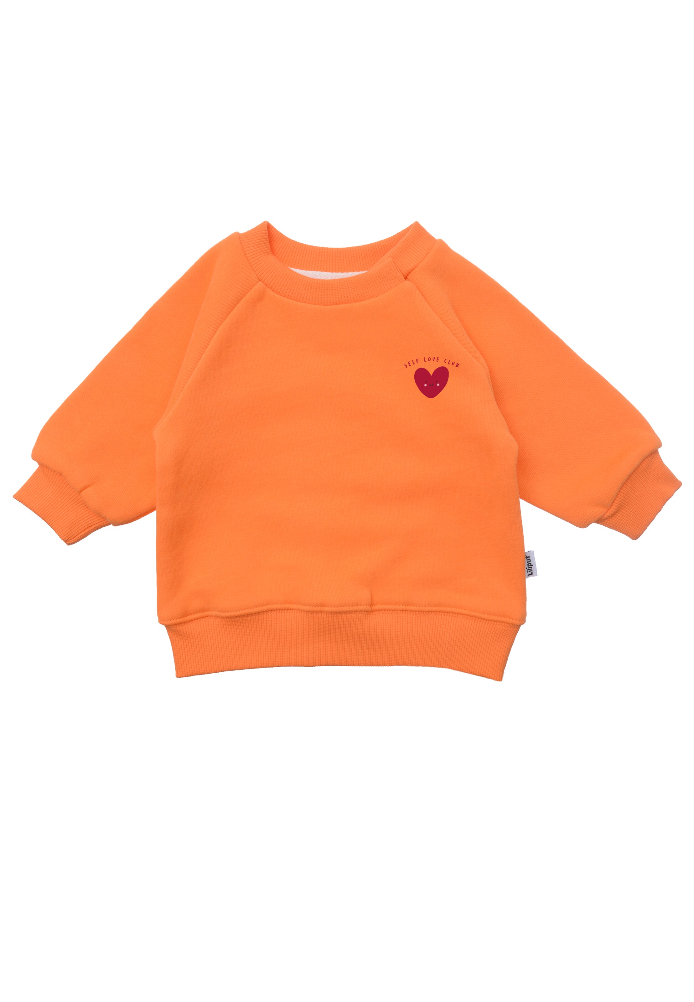 LILIPUT Sweatshirt 'Selflove Club' in Orange: front