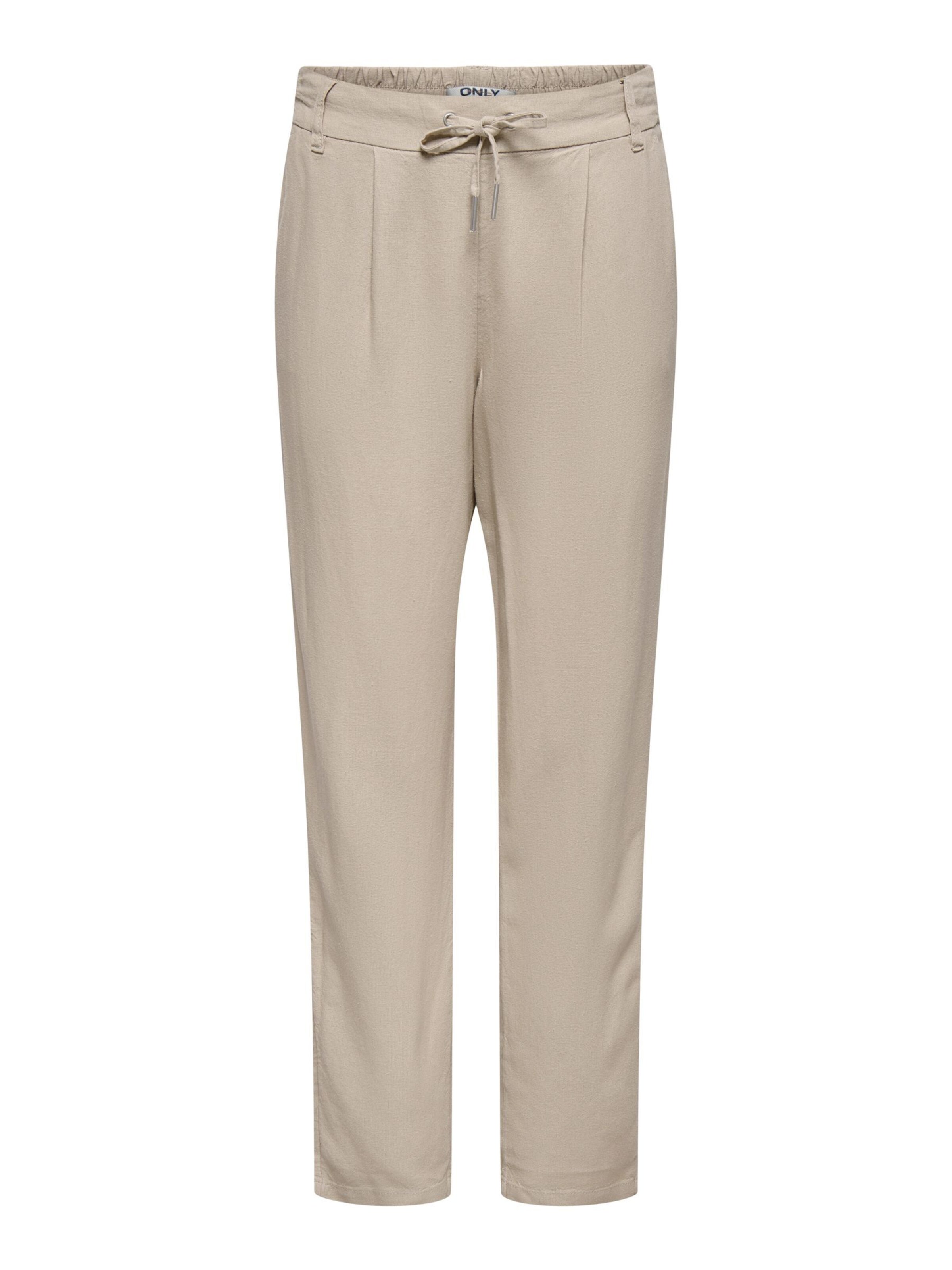 ONLY Pantalon 'ONLGoa Poptrash ' en beige, Vue avec produit