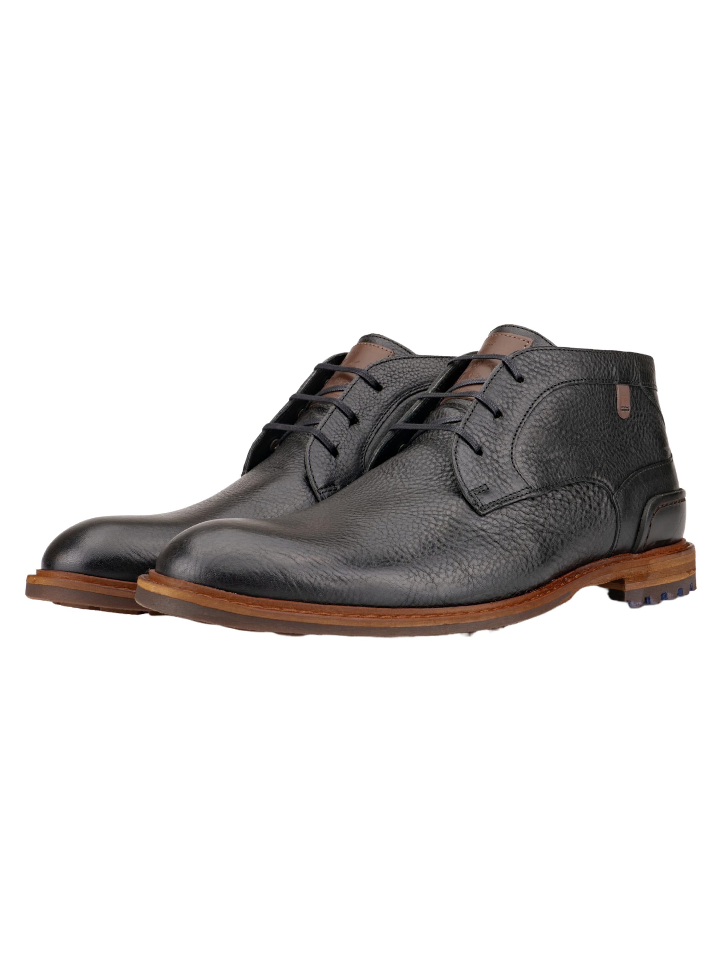 Floris van Bommel Chukka Boots 'Crepi 13' in Zwart