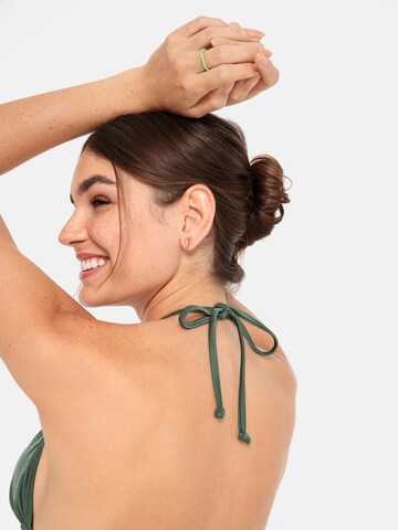LSCN by LASCANA Triangel Bikinitop in Groen
