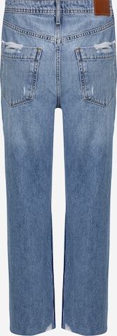 Regular Jeans de la River Island Petite pe albastru