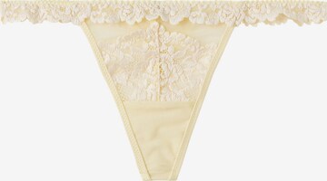 INTIMISSIMI String 'Pretty Flowers' in Gelb: Vorderseite