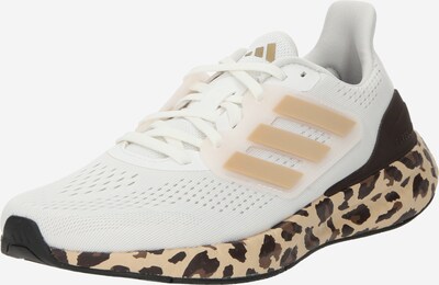 ADIDAS PERFORMANCE Sapatilha de corrida 'Pureboost 23' em bege / castanho / branco, Vista do produto