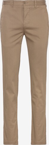 LACOSTE Slimfit Hose in Beige: predná strana