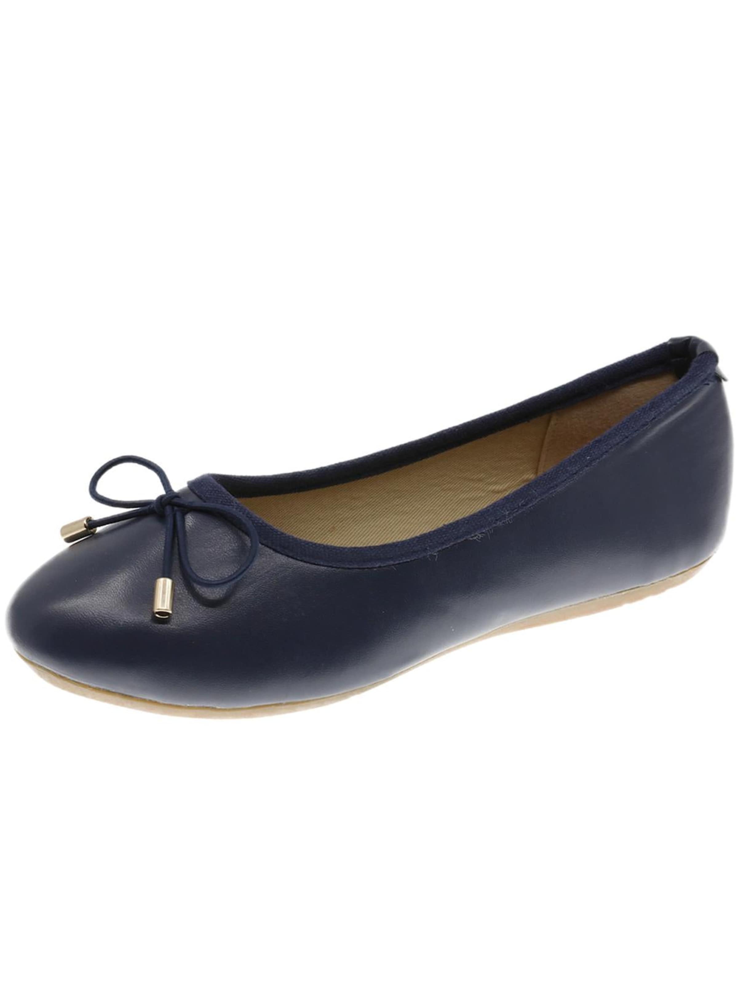 Beppi Ballet Flats 'Bailarina' in Blue: front