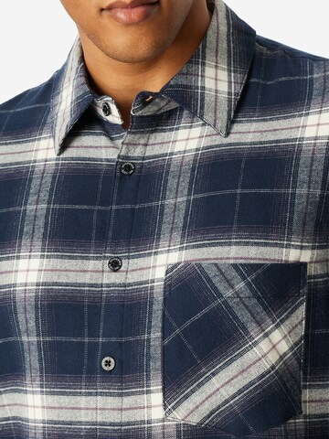 SCHIESSER - Pijama largo 'Selected Premium Warming' en azul
