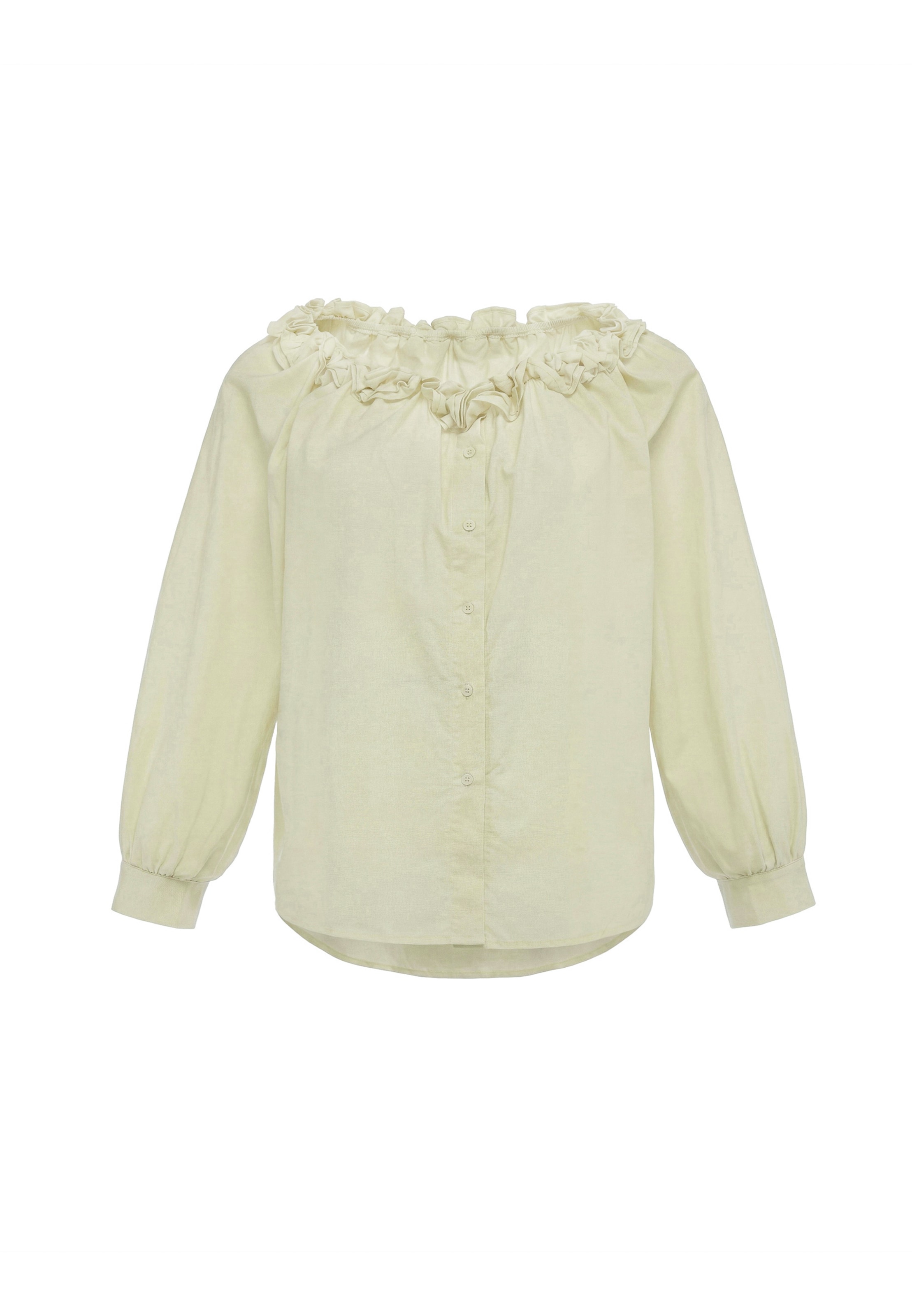 Chemisier usha BLACK LABEL en jaune : devant