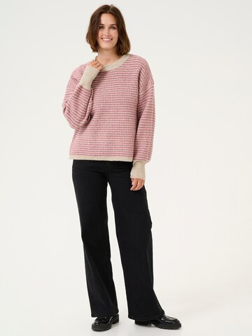 Kaffe Sweater 'KA Ellery' in Pink