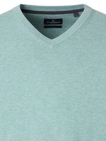 CASAMODA Sweater 'Basic' in Green