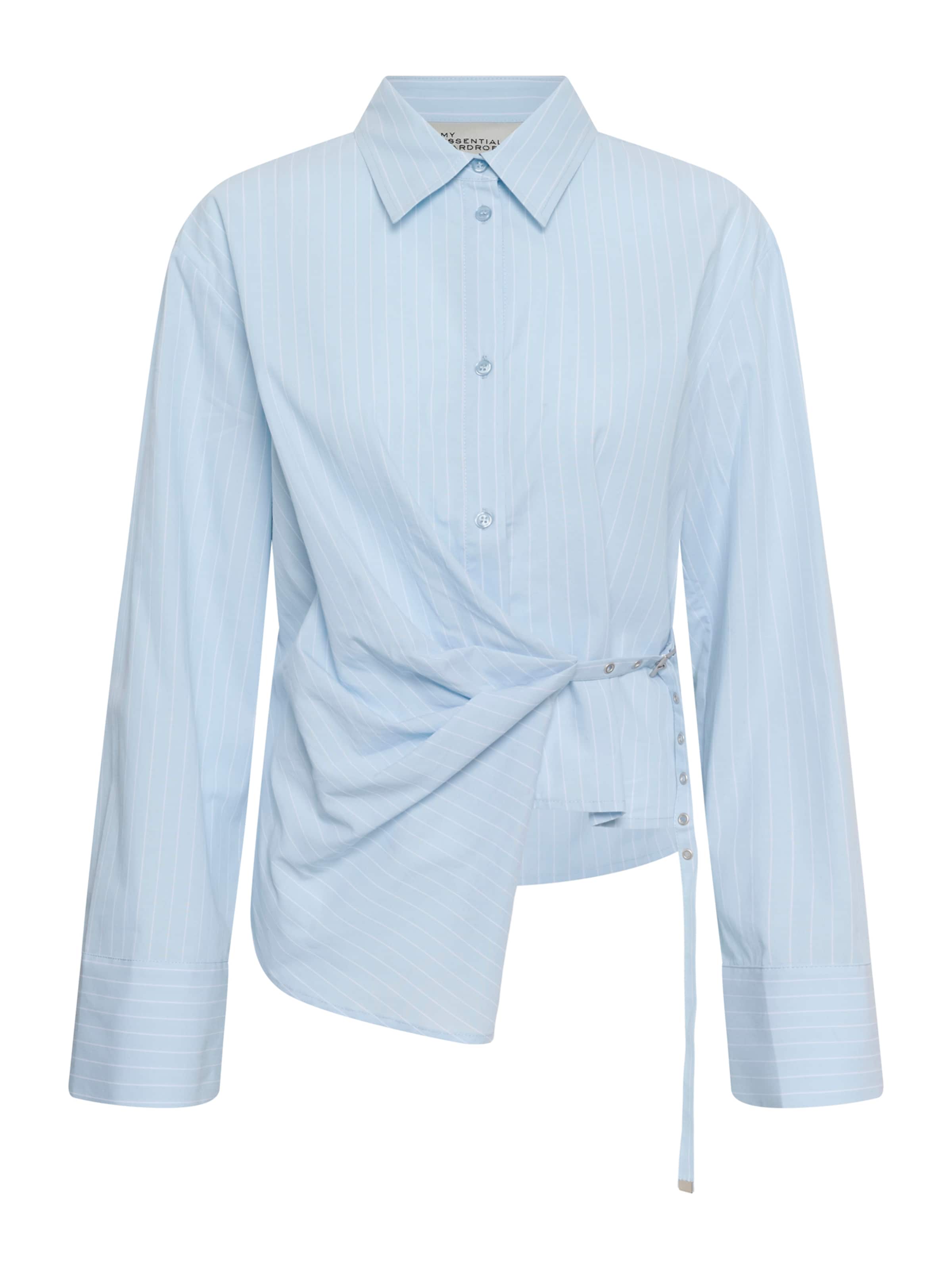 My Essential Wardrobe Μπλούζα 'MWBella' σε μπλε: μπροστά
