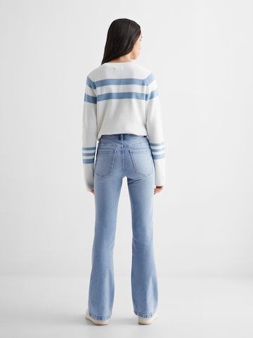 MANGO TEEN Flared Jeans i blå