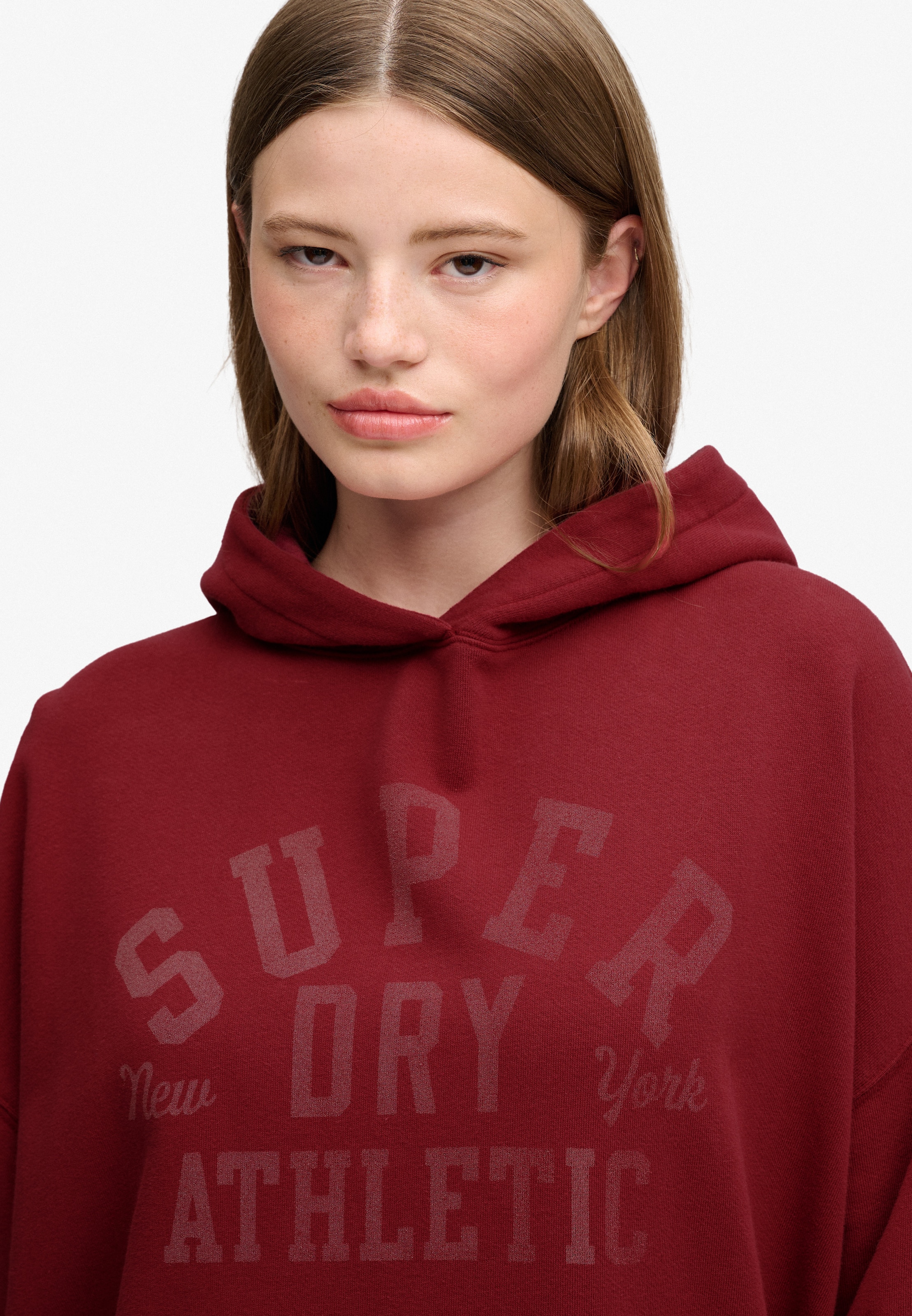 Superdry & Co Sweatshirt 'Athletic Essentials' in Red