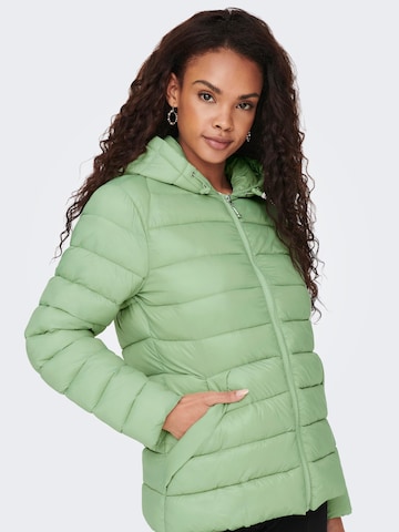 ONLY Winter Jacket 'SKY' in Green