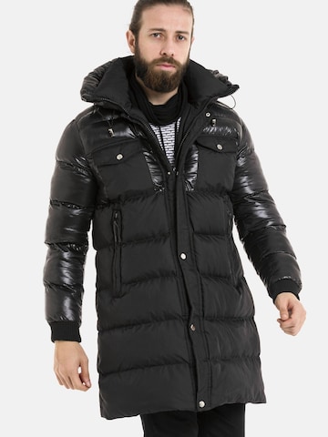 Manteau d’hiver CIPO & BAXX en noir