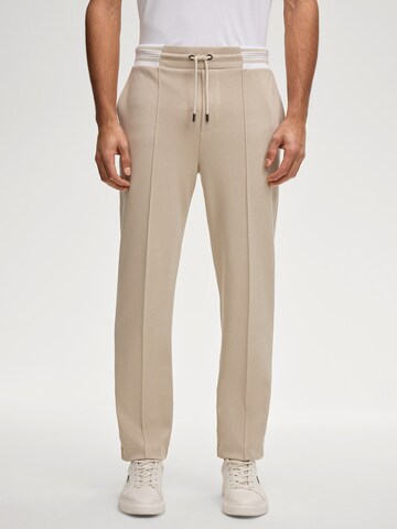 Regular Pantalon 'Tainan' JOOP! en beige : devant