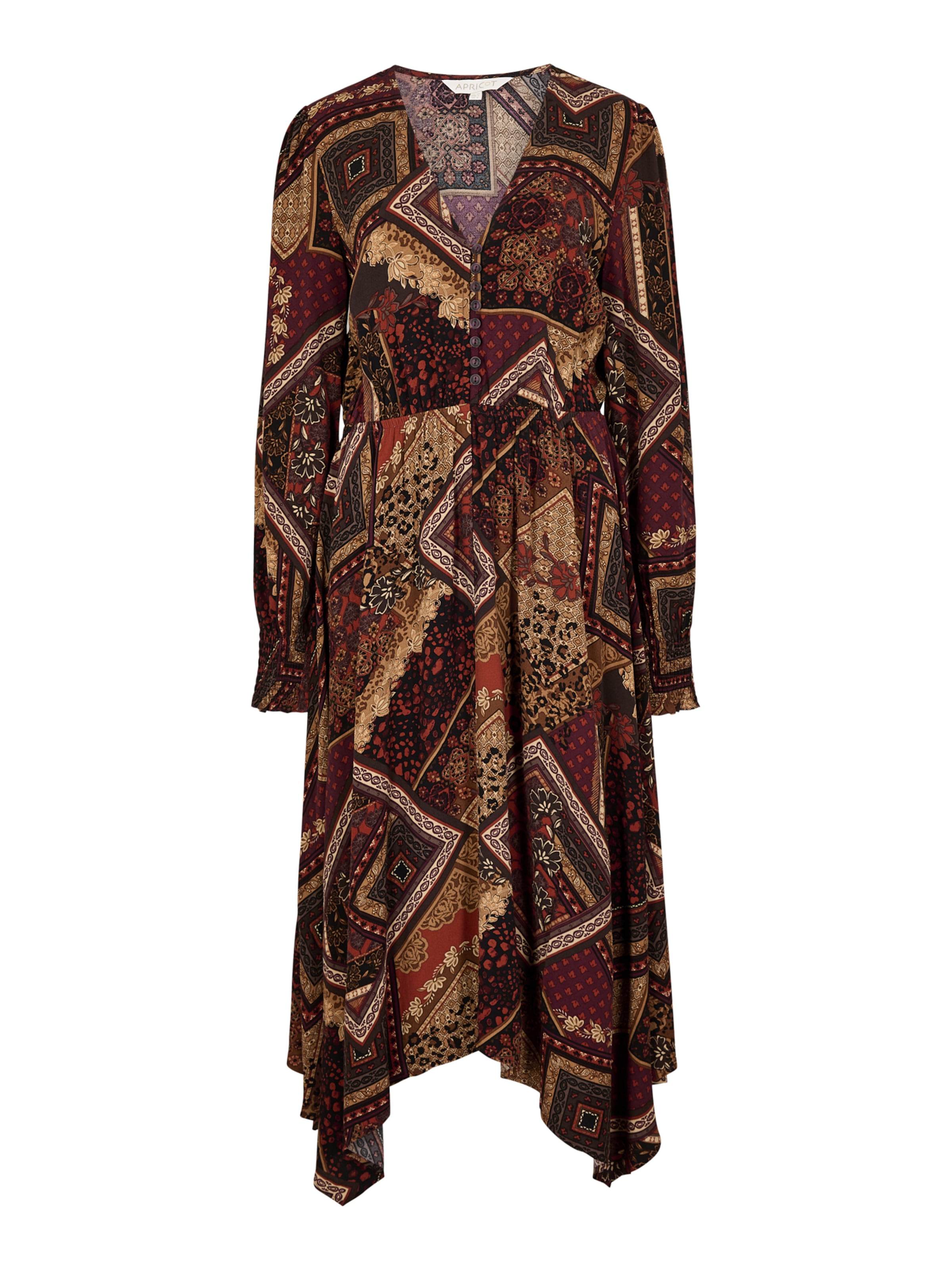 Apricot Dress in Red: front