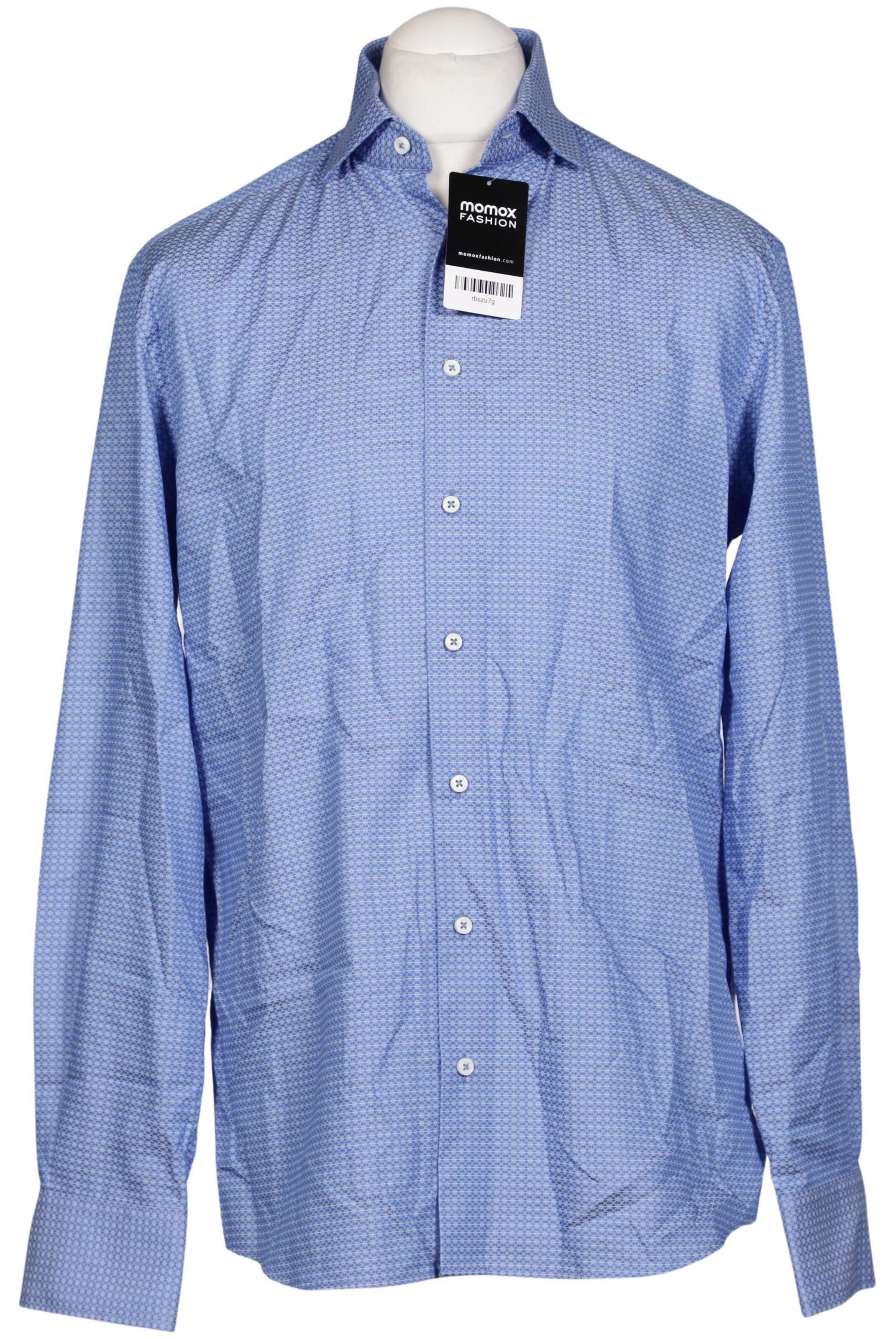 ETERNA Button Up Shirt in M in Blue: front