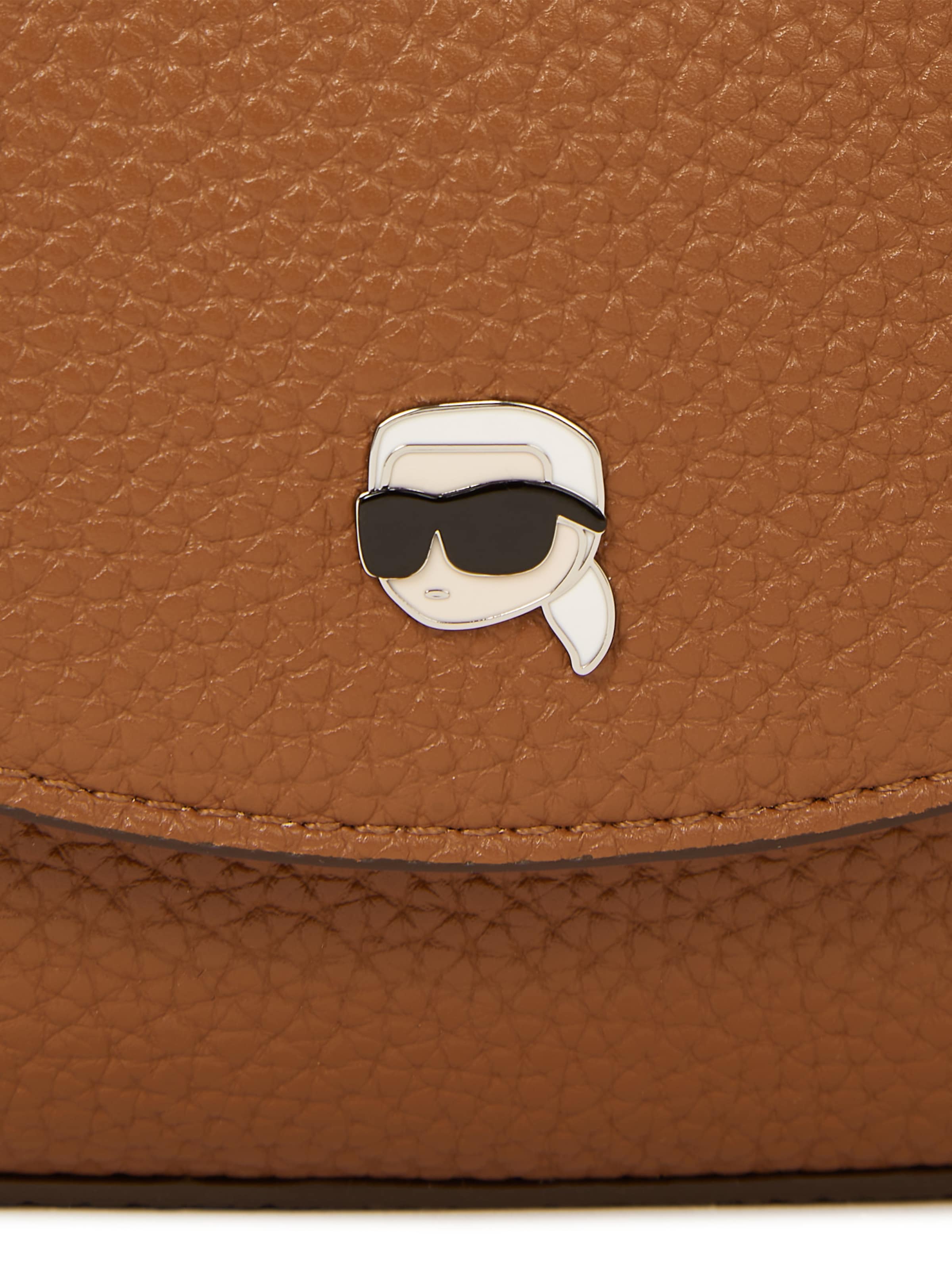 brūns Karl Lagerfeld Pleca soma 'IKON'