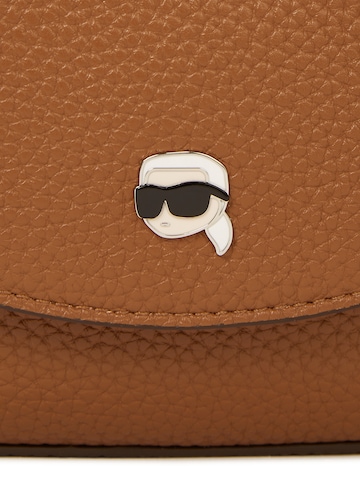 Borsa a spalla di Karl Lagerfeld in marrone