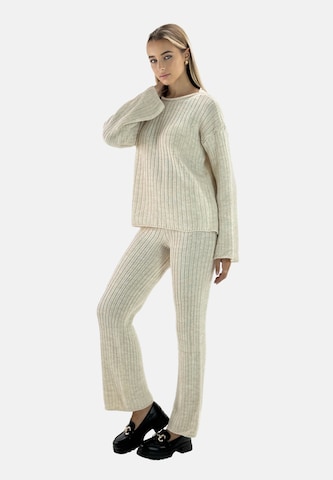 Elara Broekpak in Beige