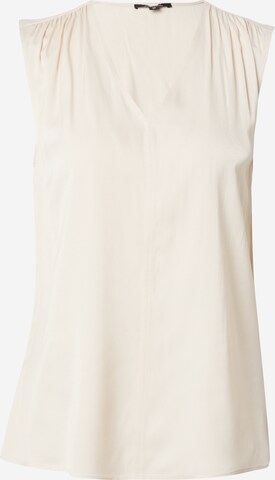 COMMA Blouse in Beige: front