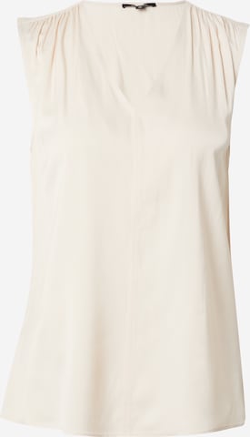 COMMA Blouse in Beige: front