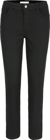 LolaLiza Skinny Pants in Black: front