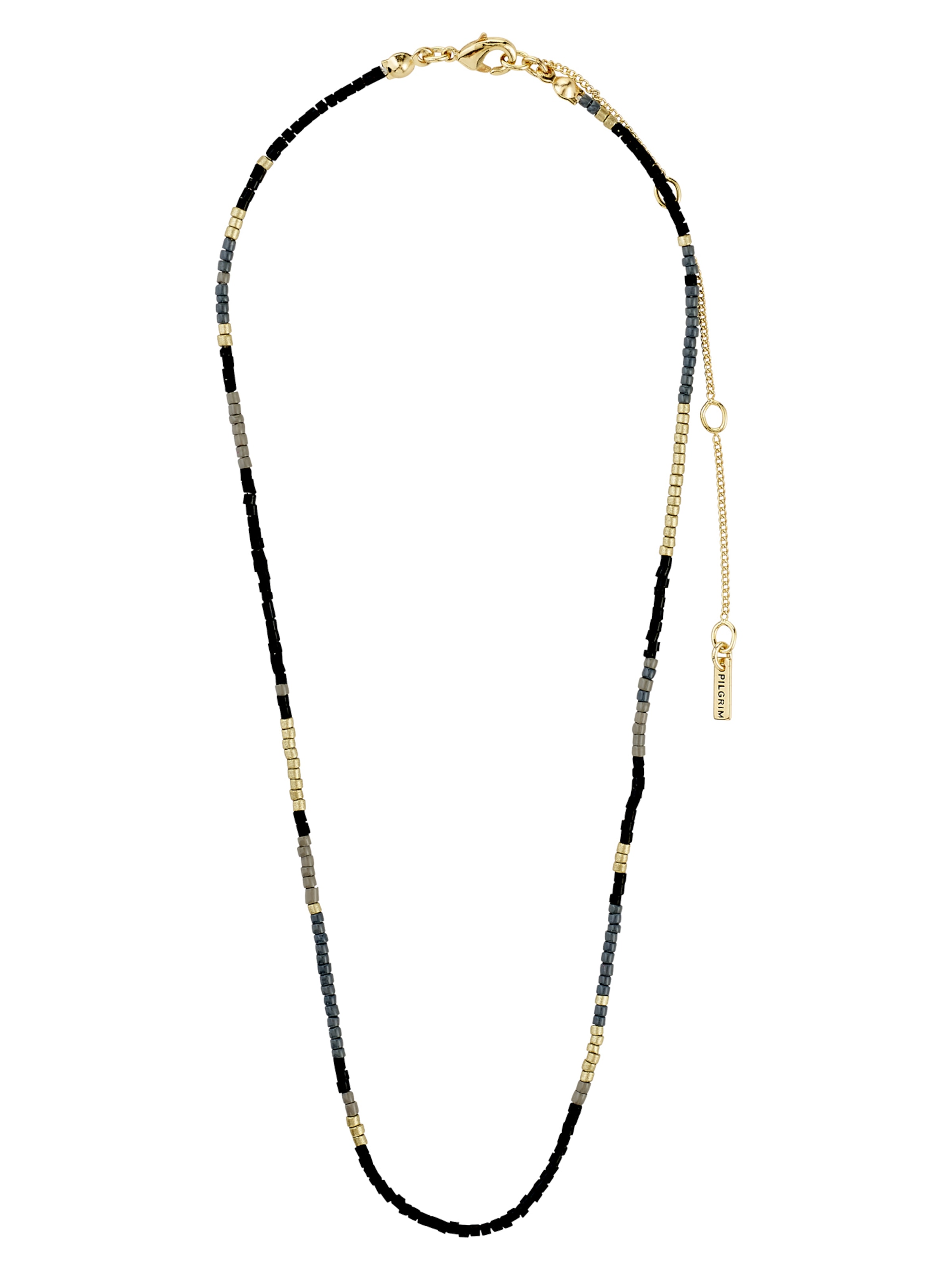 Pilgrim Łańcuszek 'Alison' w kolorze złoty / szary / czarnym, Podgląd produktu