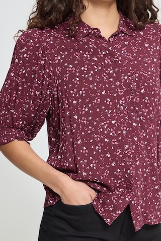 ICHI Blouse 'VERA' in Red
