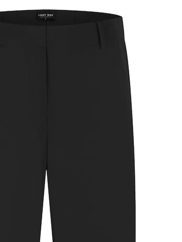 Lady Day Regular Trousers 'Lady Day Lettie Zwart' in Black