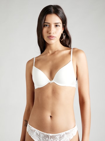 Invisible Soutien-gorge Women' Secret en blanc : devant