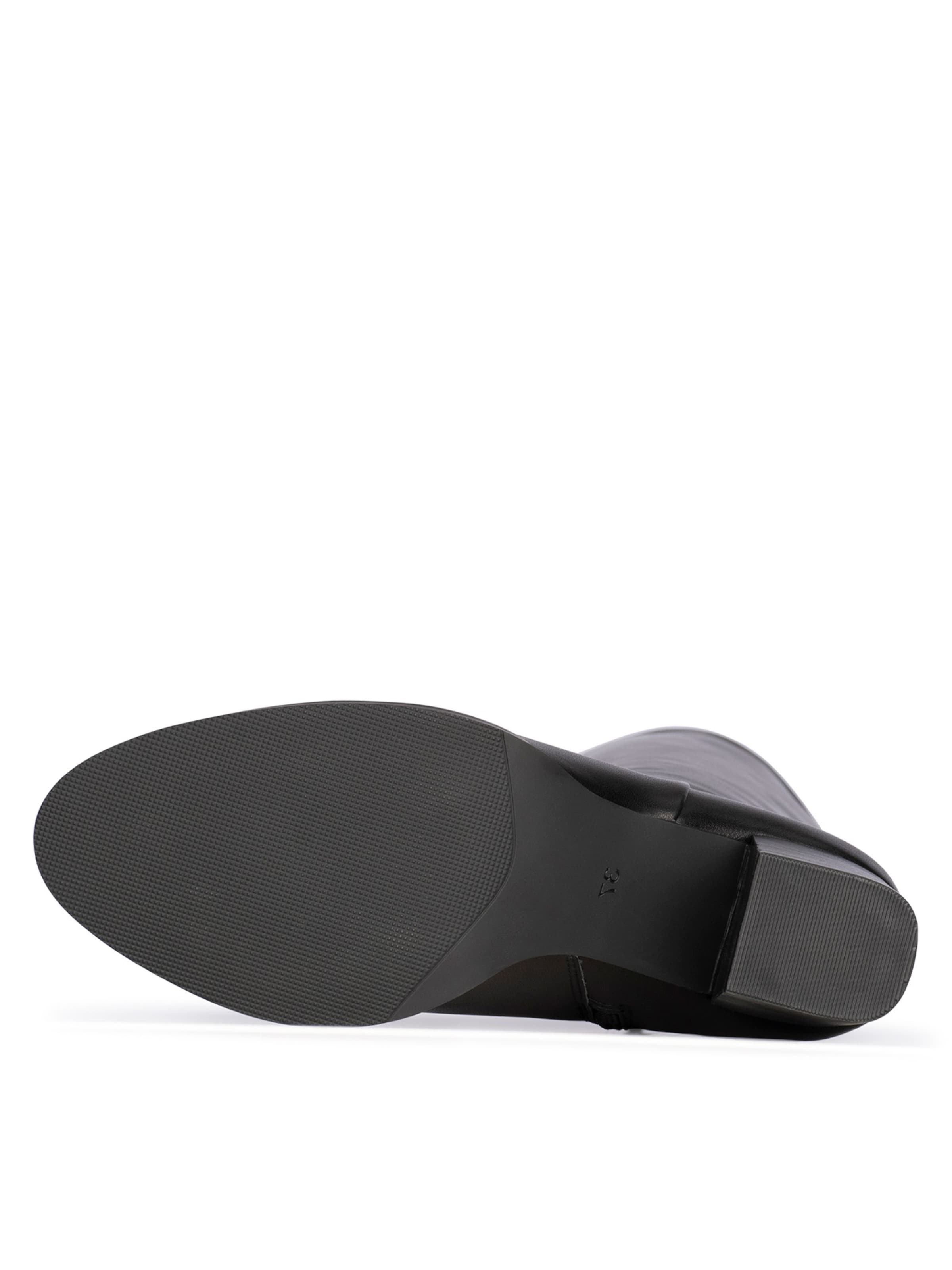 PS Poelman Boots 'Fleur' in Black