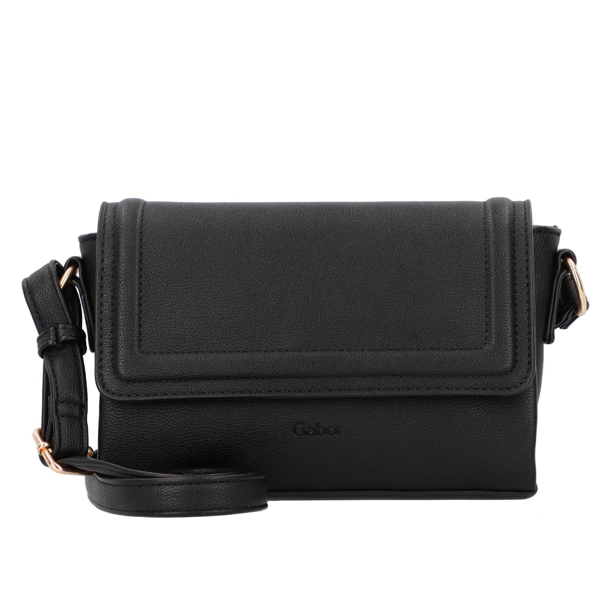 GABOR Schoudertas 'Gillian' in Zwart: voorkant