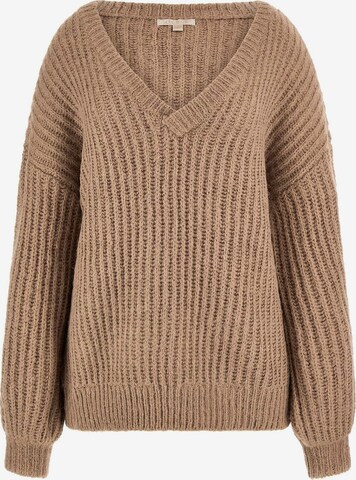 GUESS Sweater in Brown: front