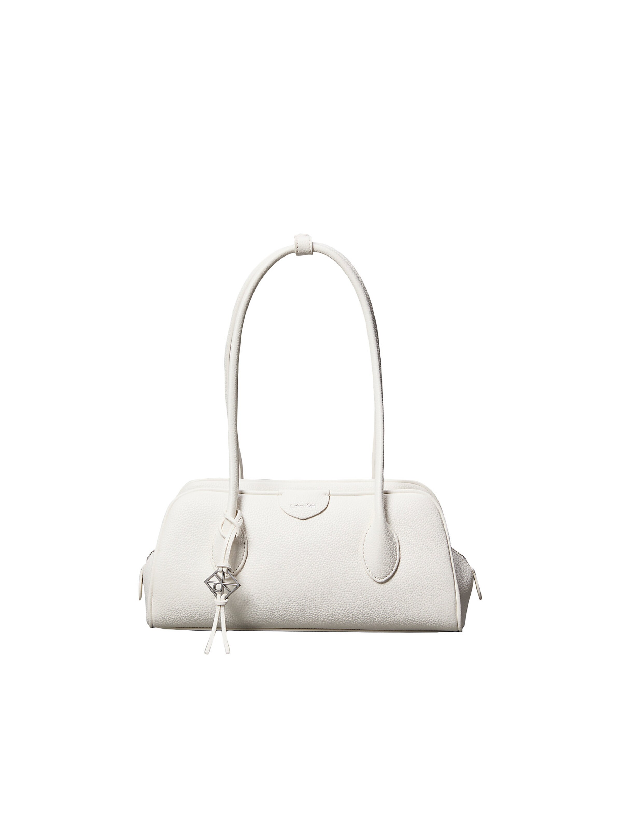 Calvin Klein Schultertasche in Weiß: Vorderseite
