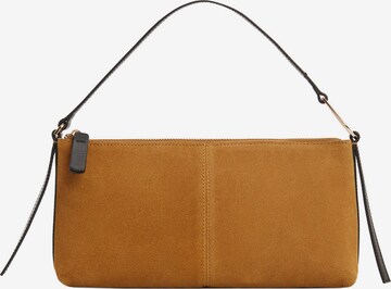 MANGO Shoulder Bag 'Rua' in Brown: front