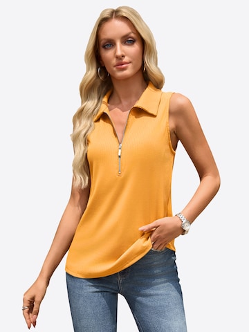 Imily Bela Top – oranžová: přední strana