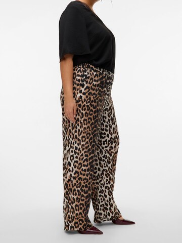 Vero Moda Curve Wide leg Pants 'VMCJosie' in Grey