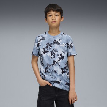 PUMA Shirt 'Essentials' in Blauw: voorkant