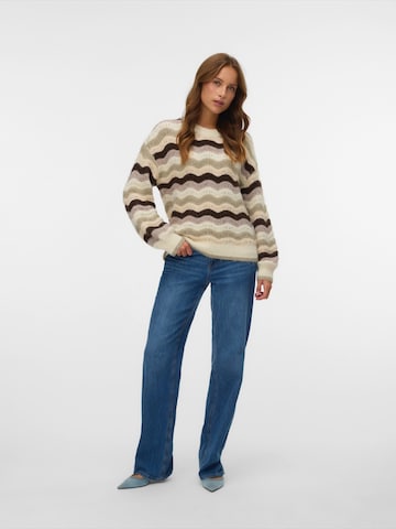 VERO MODA Свитер 'VMDOJA' в Бежевый