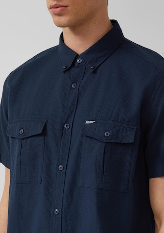 s.Oliver Regular fit Overhemd in Blauw