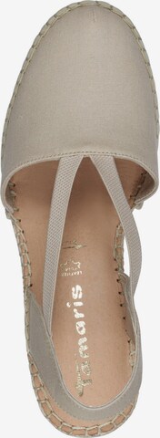 TAMARIS Pumps med slynger i beige