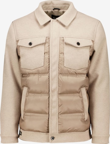 Veste mi-saison Deeluxe en beige : devant