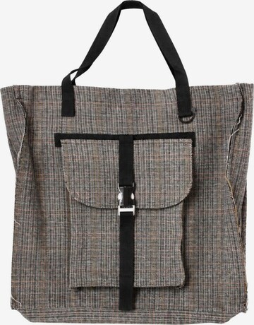 Christine on the clouds - Bolso de mano 'Uma Bag' en gris: frente