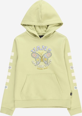 VANS Sweatshirt in Grün: predná strana