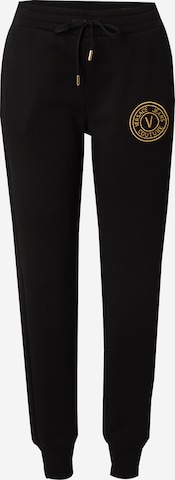 juoda Versace Jeans Couture Siaurėjantis Kelnės: priekis