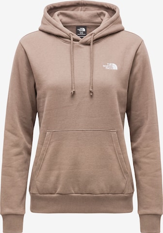 THE NORTH FACE - Sudadera 'EVOLUTION SIMPLE DOME' en marrón: frente