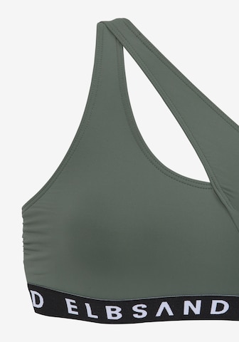 Elbsand Bustier Bikini i grøn